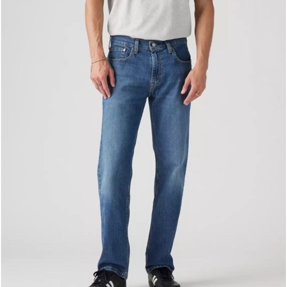 Levi Strauss 559 Relaxed Straight Leg Jeans W38 L32 Men's Blue Denim
